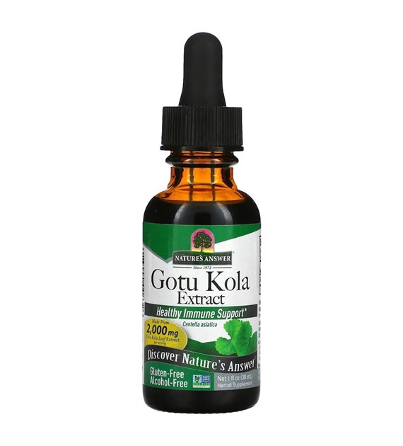 NATURE'S ANSWER Gotu Kola Extract (30 ml / 1 fl. oz.)