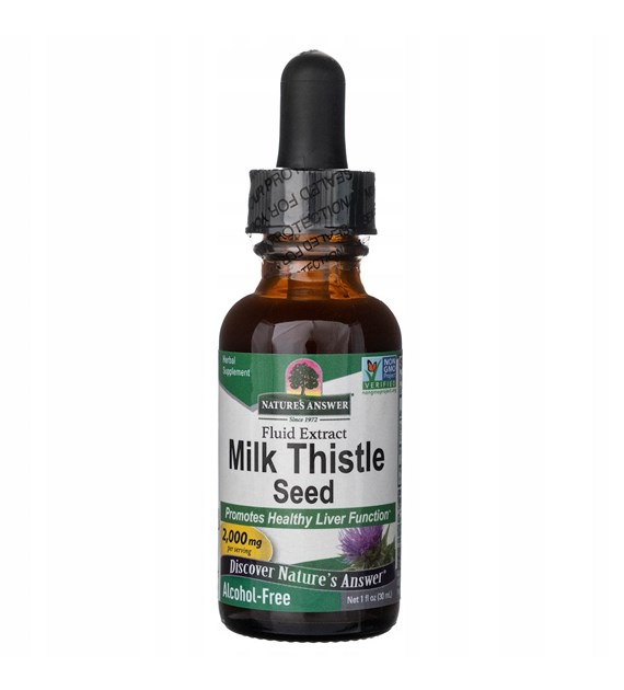 NATURE'S ANSWER Milk Thistle Seed extract (30 ml / 1 fl. oz.)