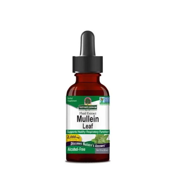 NATURE'S ANSWER Mullein Leaf  (30 ml / 1 fl. oz.)