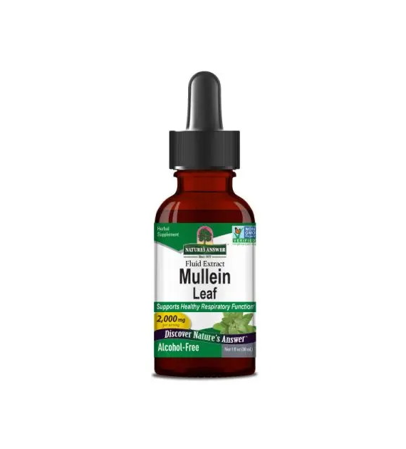NATURE'S ANSWER Mullein Leaf  (30 ml / 1 fl. oz.)