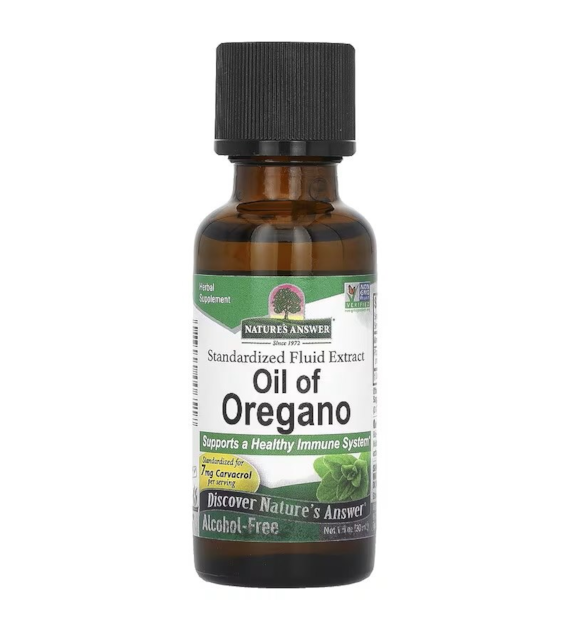 NATURE'S ANSWER Oil of Oregano - Olejek z oregano (30 ml)