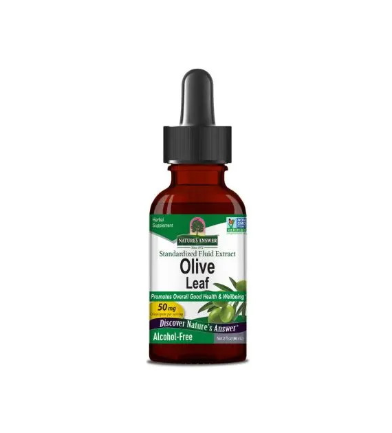 NATURE'S ANSWER Olive Leaf Extract (60 ml / 2 fl. oz.)