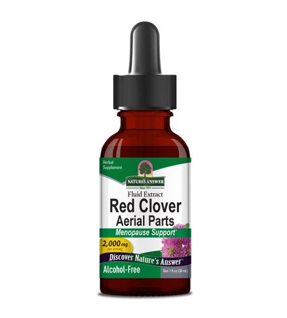 NATURE'S ANSWER Red Clover Aerial Parts - Czerwona Koniczyna (30 ml)