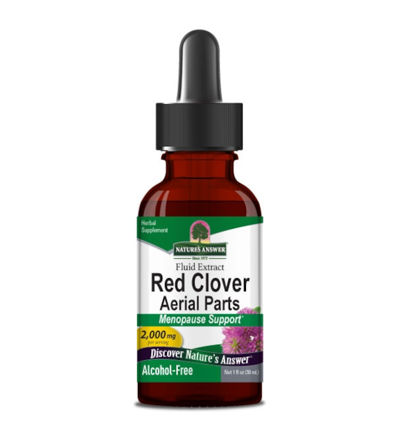 NATURE'S ANSWER Red Clover Aerial Parts - Czerwona Koniczyna (30 ml)