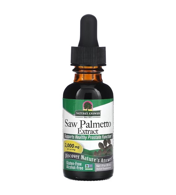 NATURE'S ANSWER Saw Palmetto Extract (30 ml / 1 fl. oz.)