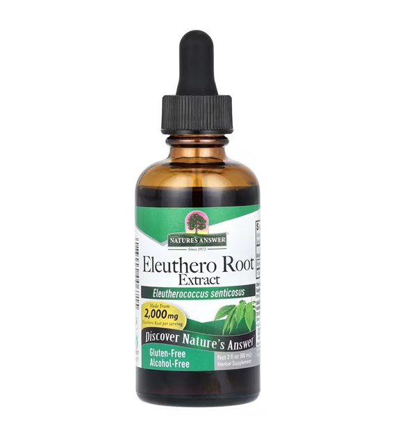 NATURE'S ANSWER Eleuthero Root Extract (60 ml / 2 fl. oz.)