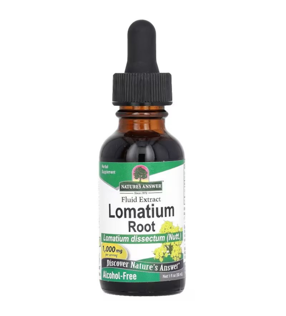 NATURE'S ANSWER Lomatium Root - Korzeń Lomatium (30 ml)