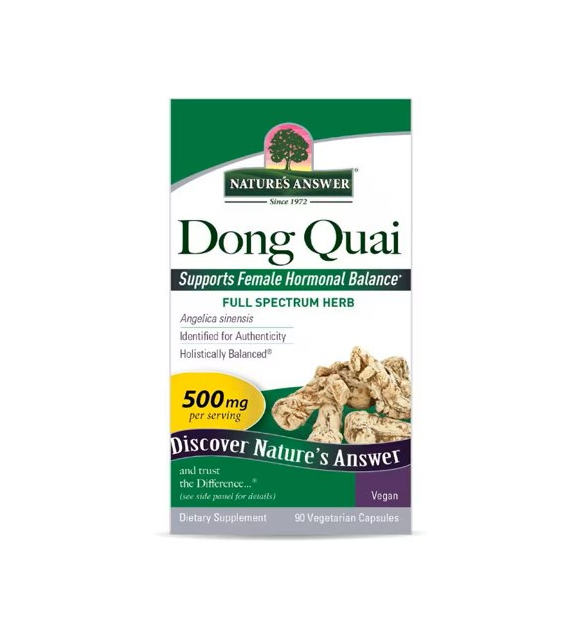 NATURE'S ANSWER Dong Quai - Dzięgiel chiński (90 kaps.)