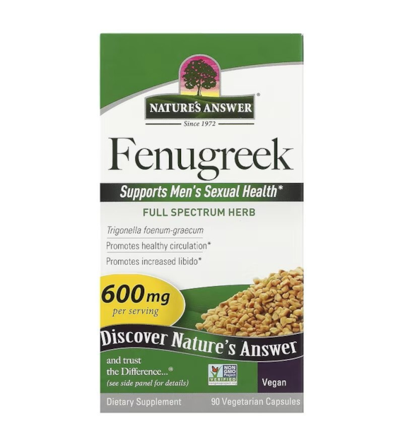 NATURE'S ANSWER Fenugreek (90 caps.)