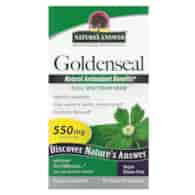 NATURE'S ANSWER Goldenseal Root - Korzeń gorzknika pospolitego (50 kaps.)