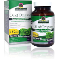 NATURE'S ANSWER Oil of Oregano - Olejek z oregano (90 kaps.)