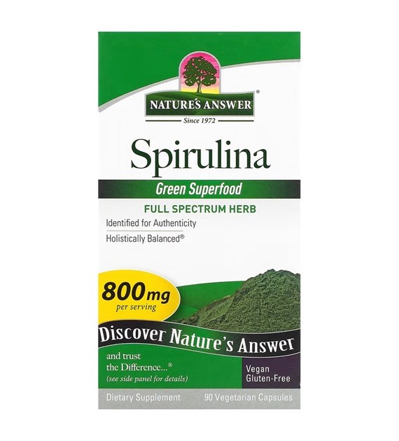 NATURE'S ANSWER Spirulina (90 caps.)