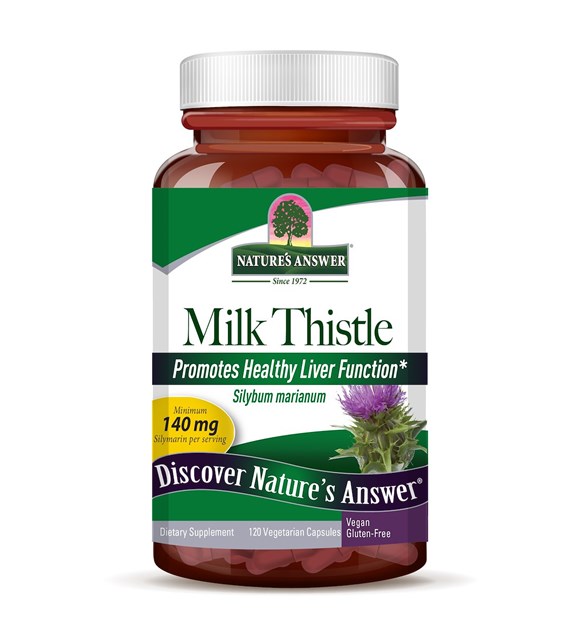 NATURE'S ANSWER Milk Thistle Seed Extract (120 caps.)