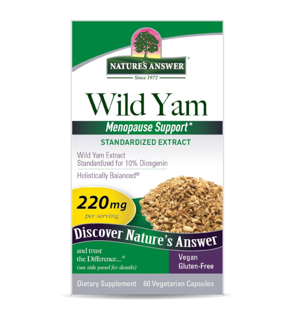 NATURE'S ANSWER Wild Yam (60 caps.)