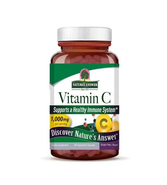 NATURE'S ANSWER Vitamin C 1000 mg (100 caps.)