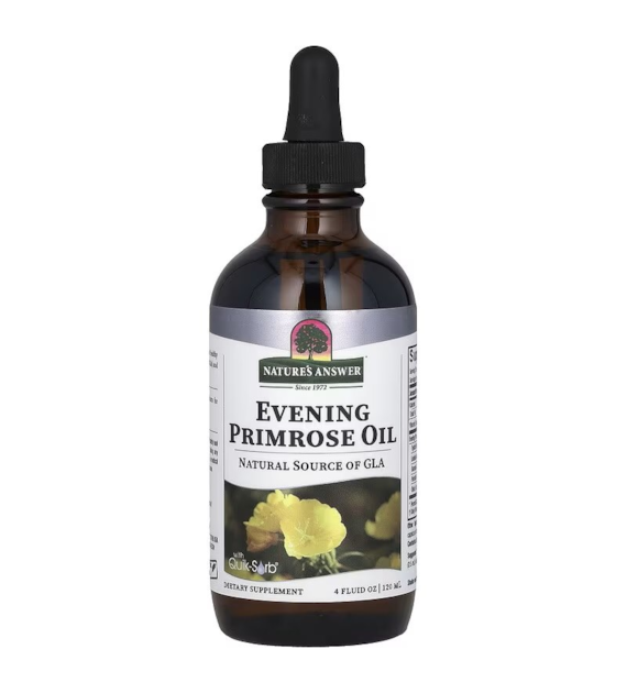 NATURE'S ANSWER Evening Primrose Oil (120 ml / 4.2 fl. oz.)