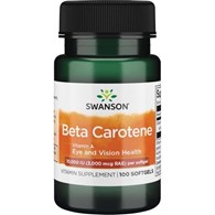 SWANSON Beta Carotene (100 kaps.)