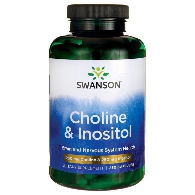 SWANSON Cholina + Inozytol (250 kaps.)