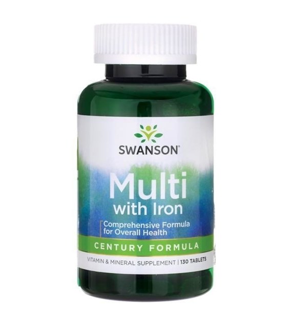SWANSON Multi with Iron - Century Formula (130 tabs)