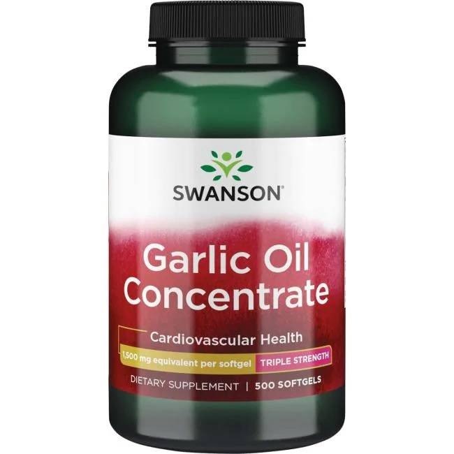 SWANSON Garlic Oil (500 kaps.)