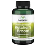 SWANSON Butcher's Broom, 470 mg (100 caps)