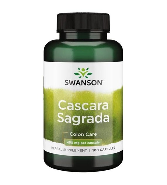 SWANSON Cascara Sagrada, 450 mg (100 caps)