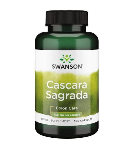 SWANSON Cascara Sagrada 450 mg (100 kaps.)