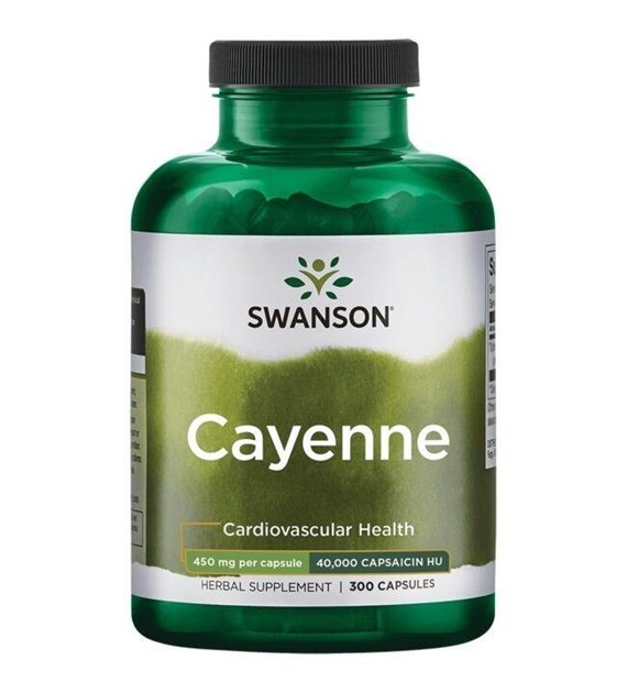 SWANSON Cayenne, 450 mg (300 caps)
