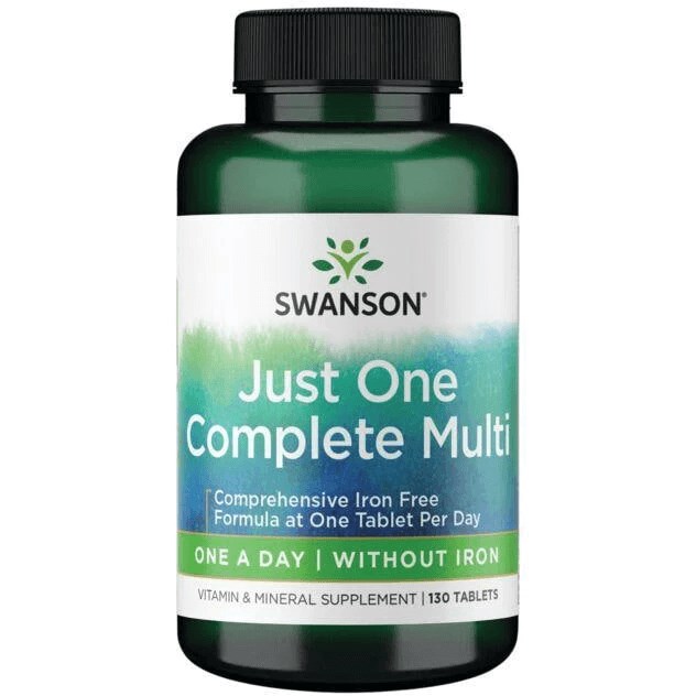 SWANSON Just One Complete Multi - Without Iron (130 tabl.)