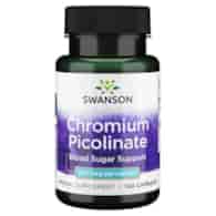 SWANSON Chromium Picolinate, 200 mcg (100 caps)