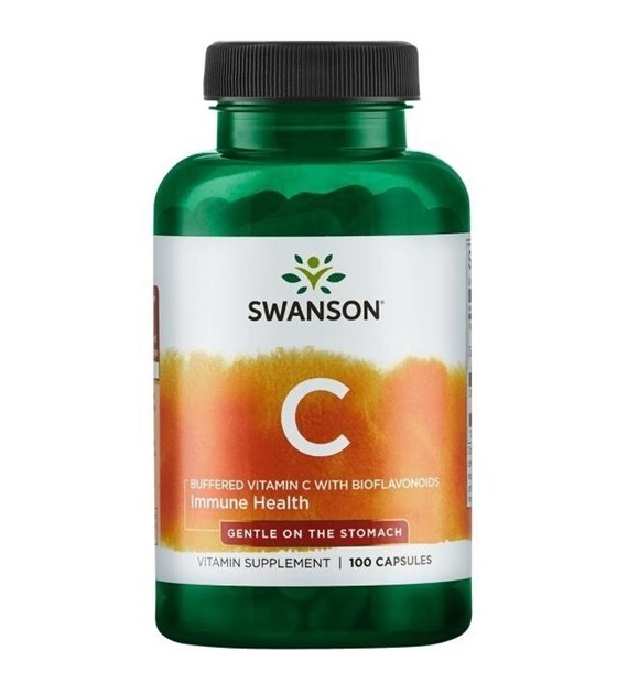 SWANSON Buffered Vitamin C with Bioflavonoids (100 caps)