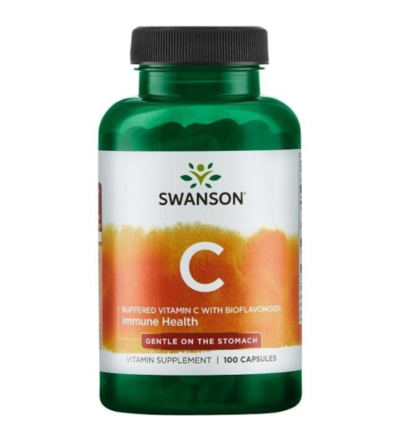 SWANSON Buffered Vitamin C with Bioflavonoids (100 caps)