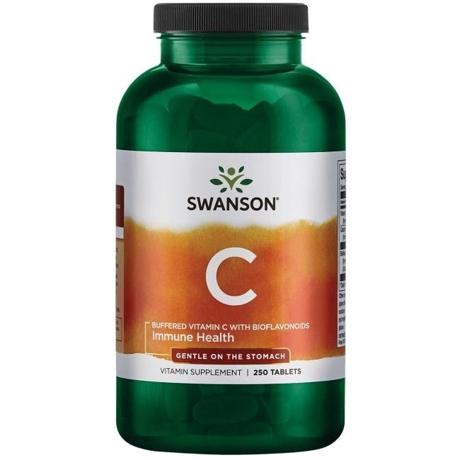 SWANSON Buffered C with Bioflavonoids (250 tabs)