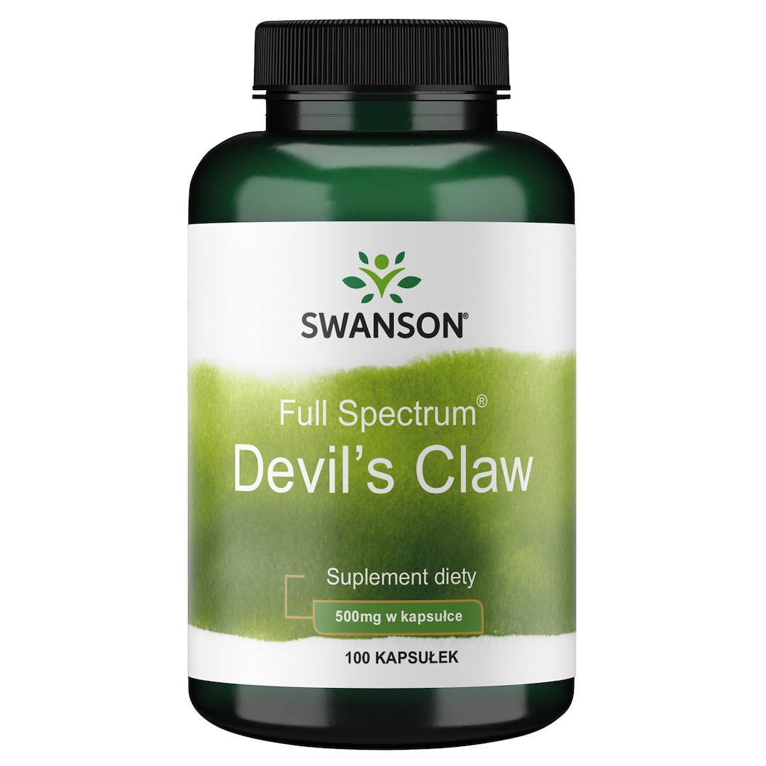 SWANSON Devil's claw 500 mg (100 kaps.)