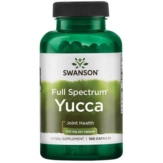 SWANSON Yucca 500 mg (100 kaps.)