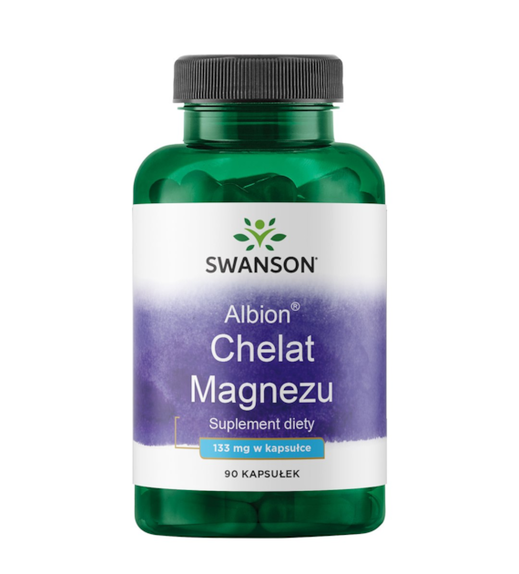 SWANSON Albion Magnesium Glycinate 133 mg (90 kaps.)