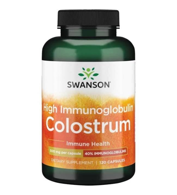 SWANSON Colostrum High IG 500 mg (120 kaps.)