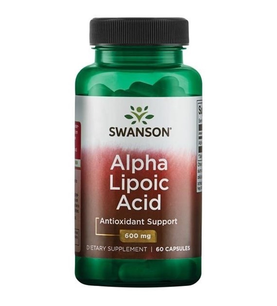 SWANSON Alpha Lipoic Acid, 600 mg (60 caps)