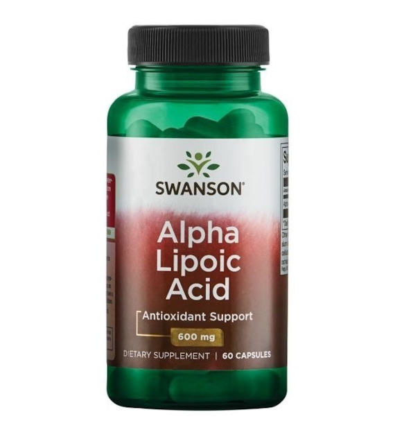 SWANSON Alpha Lipoic Acid, 600 mg (60 caps)