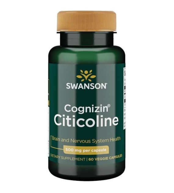 SWANSON Cognizin Citicoline 500 mg (60 kaps.)