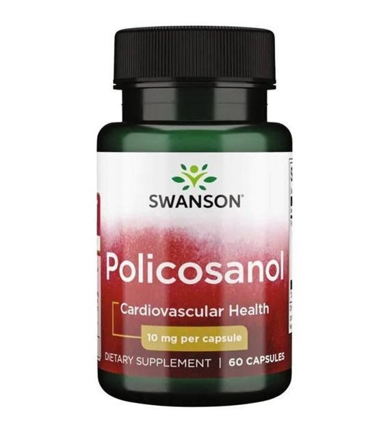 SWANSON BioCosanol Policosanol, 10 mg (60 caps)