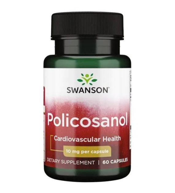 SWANSON BioCosanol Policosanol, 10 mg (60 caps)