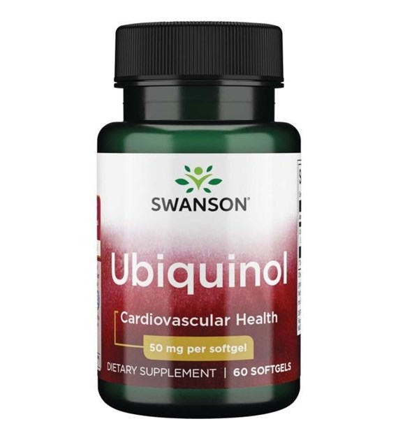 SWANSON Ubiquinol, 50 mg (60 sgels)