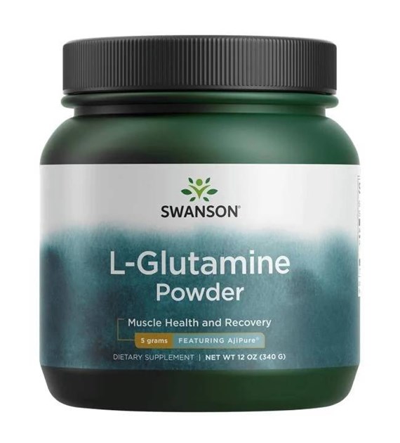 SWANSON AjiPure L-Glutamine Powder (340 g / 12 oz.)
