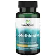 SWANSON AjiPure L-Methionine, 500 mg (60 caps)