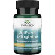 SWANSON AjiPure L-Arginine, 500mg (60 vcaps)