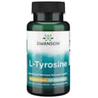 SWANSON AjiPure L-Tyrosine, 500 mg (60 vcaps)