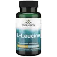 SWANSON AjiPure L-Leucine, 500 mg (60 vcaps)