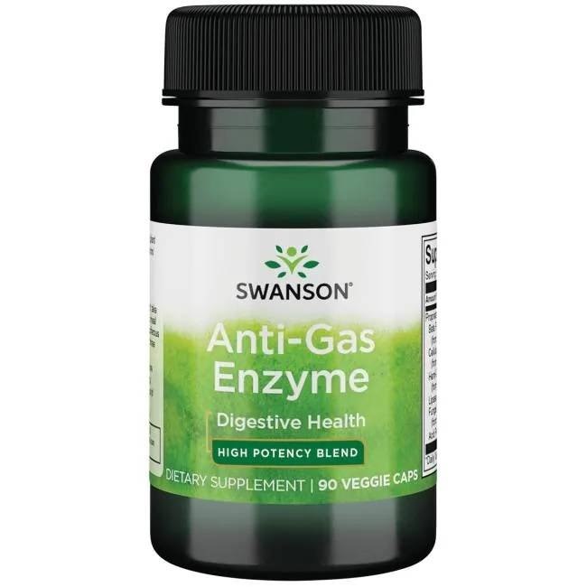 SWANSON Anti-Gas Enzyme (90 kaps.)