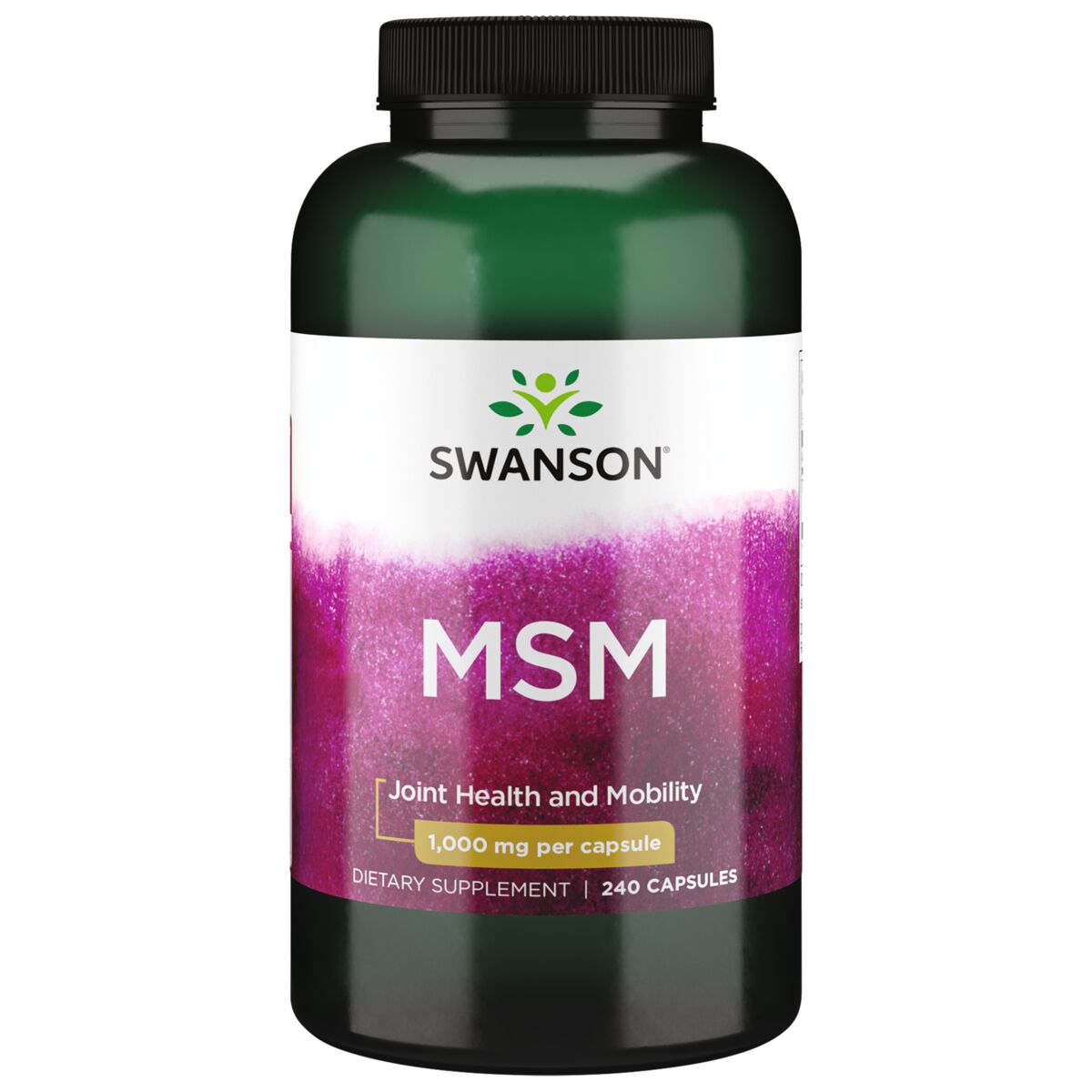 SWANSON MSM 1000 mg (240 kaps.)